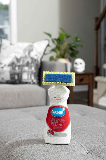 Carbona 2-in-1 Oxy-Powered Carpet Cleaner for Kids' Room Spills, 13.5 Fl Oz Spot Treatment for Playroom Accidents