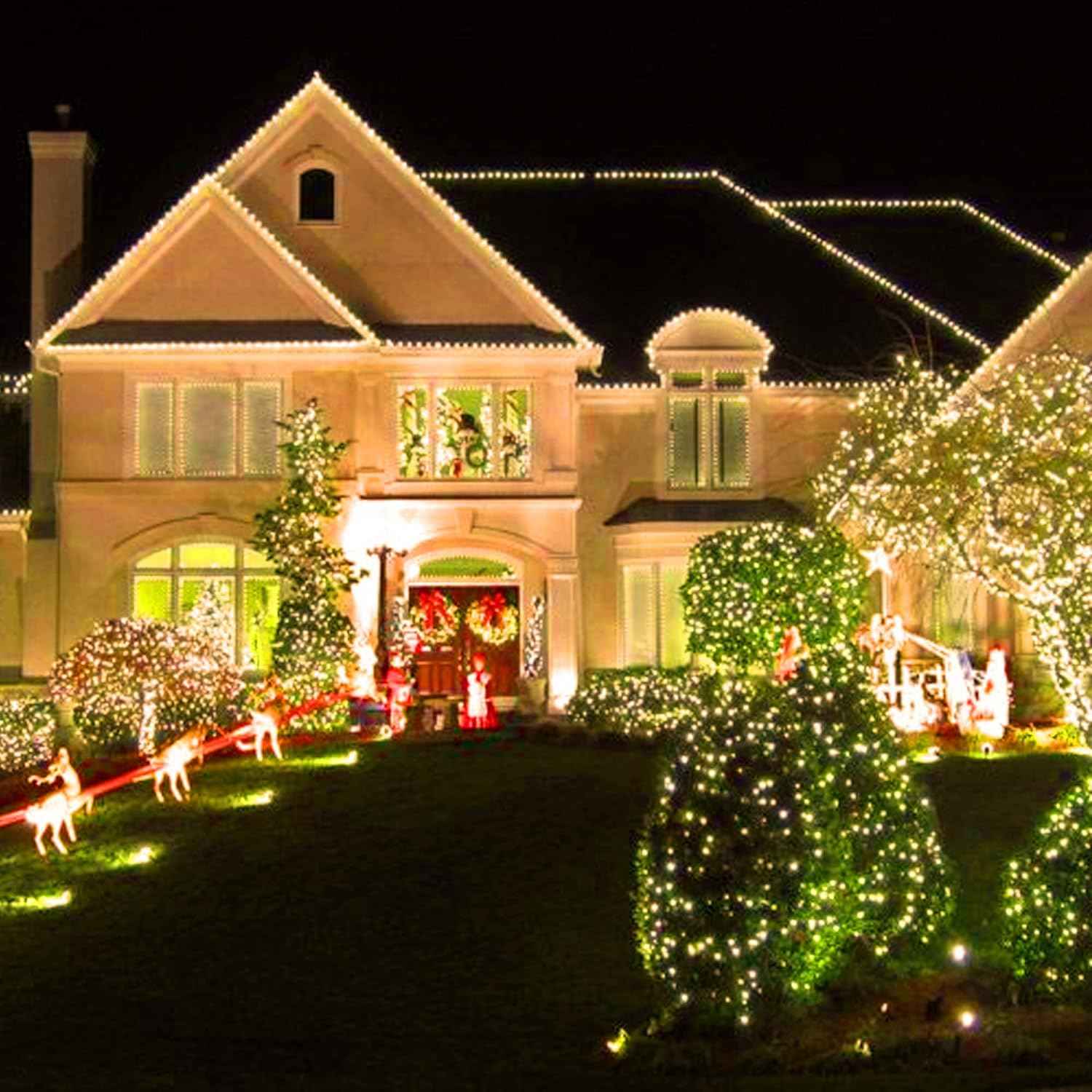 Dazzle Bright Battery Operated Lights – Flameless Holiday String for Family Room and Bedroom, Cool to the Touch