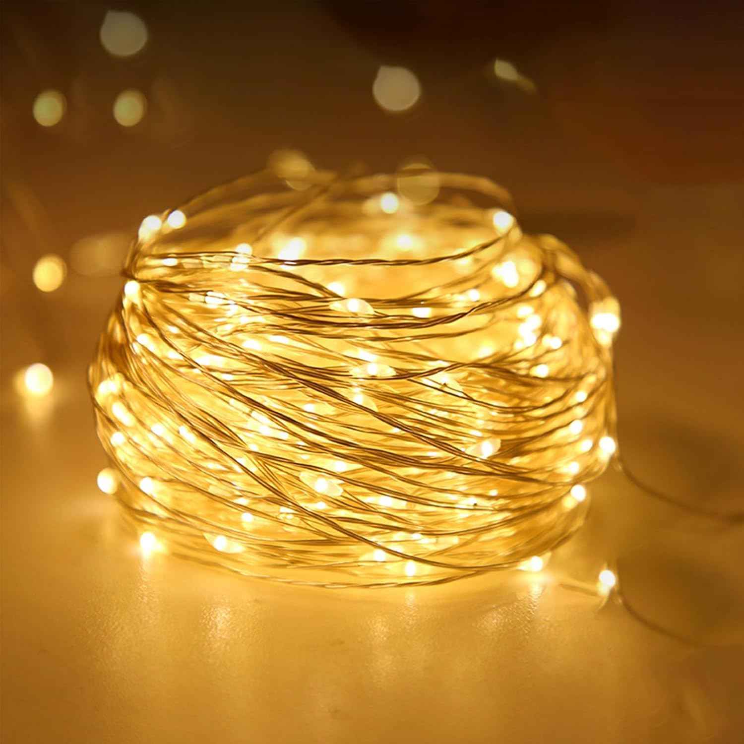Minimax Home Kids Room Fairy Lights – Cool-Touch Nursery String Light with Auto Timer Nightlight
