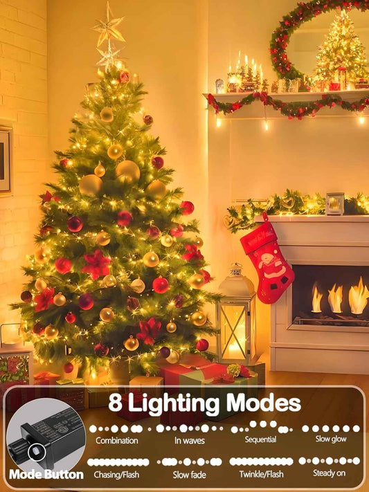 Lumify 66ft 200 LED String Lights – Cozy Housewarming Gift for Her with App-Controlled Custom Colors