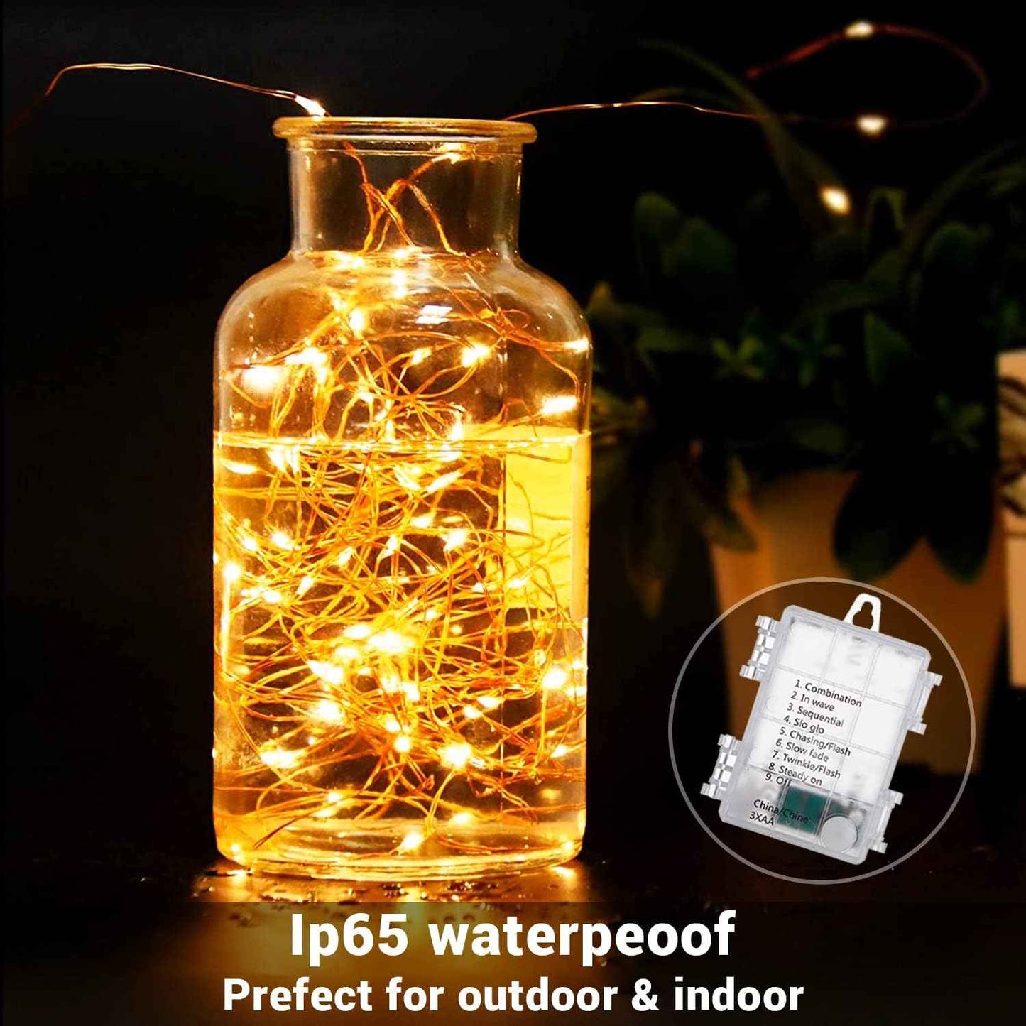 LumNest Fairy Lights – Thoughtful Birthday Gift for Her, Dimmable Cozy Home Decor Set