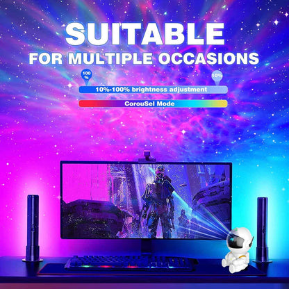 [Brand Name] Astronaut Star Projector – Thoughtful Housewarming Gift, LED Nebula Ceiling Light with Timer