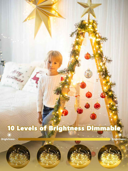 Avaspark Battery Fairy Lights 3-Pack – Cool-to-Touch Nursery and Kids Room Decor with Auto Timer for Worry-Free Nights