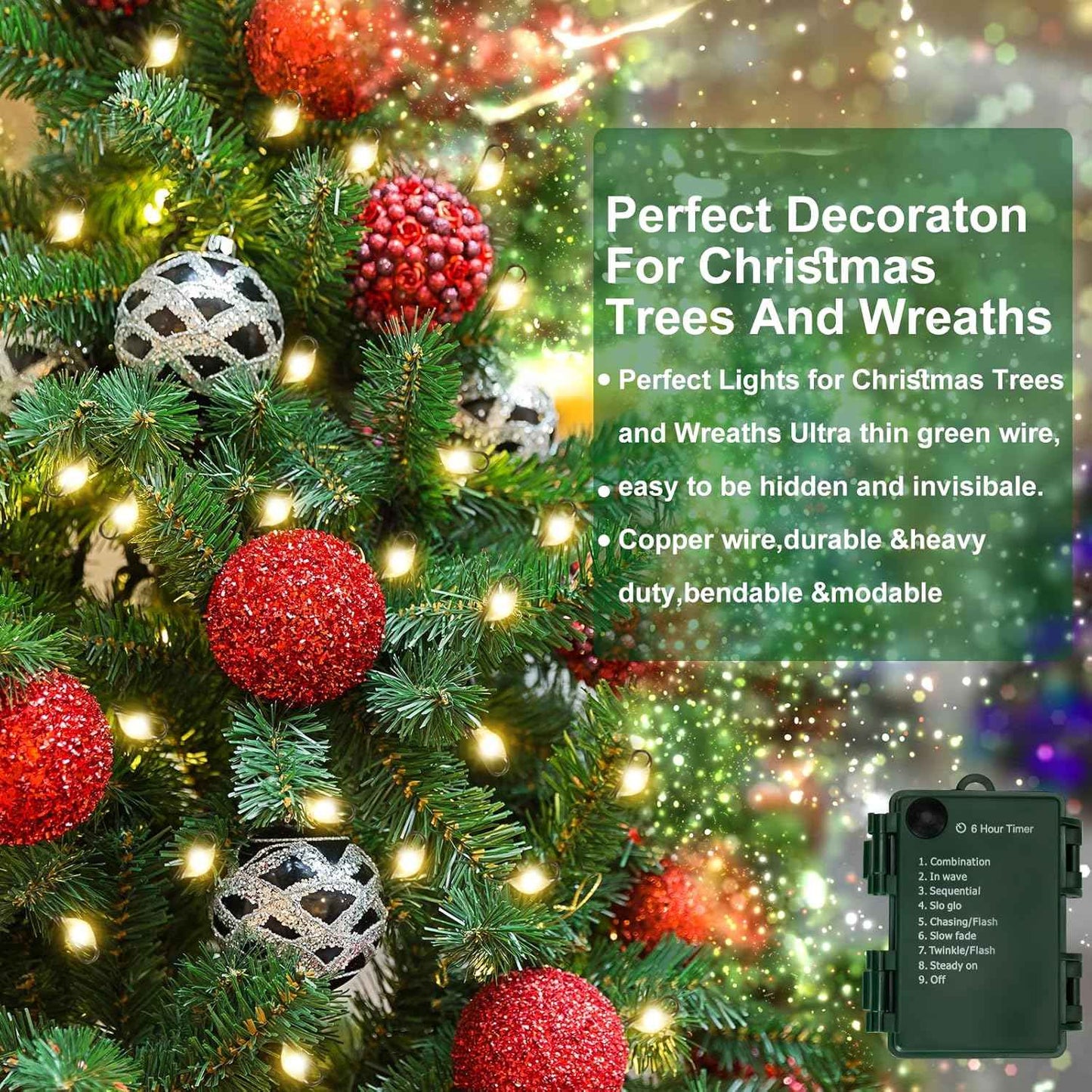 BrightGlow Fairy Lights – Window Frame and Shelf Accent Lighting, Battery Operated Home Decor for Apartments