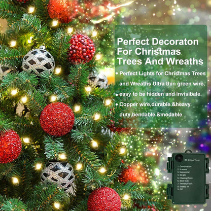 BrightGlow Fairy Lights – Window Frame and Shelf Accent Lighting, Battery Operated Home Decor for Apartments