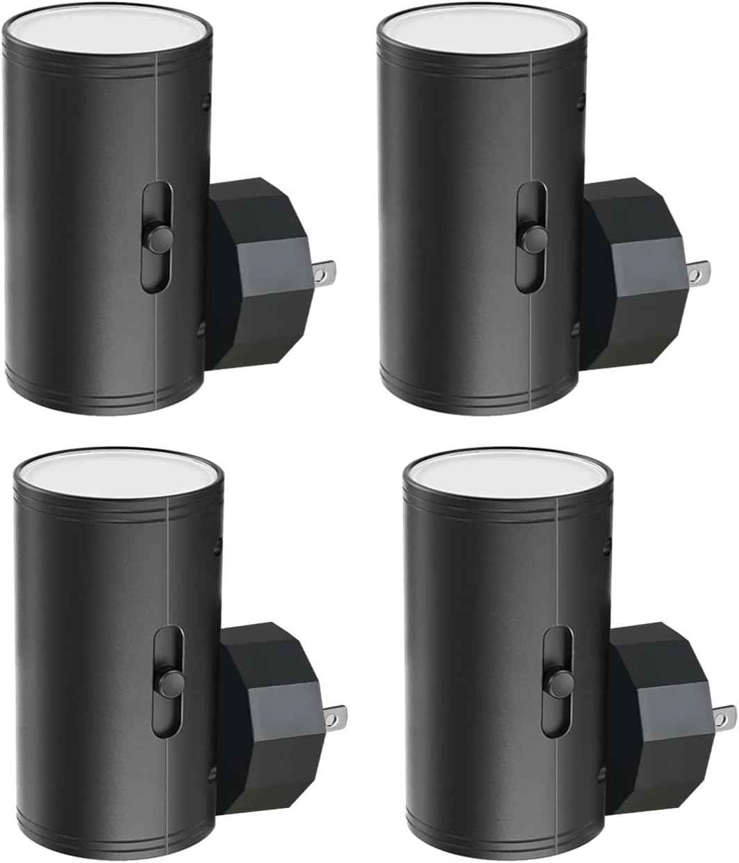 GEPLAD Plug-in LED Night Light – Dusk-to-Dawn Sensor Nightlight for Safer Stairways, Hallways, and Bedrooms