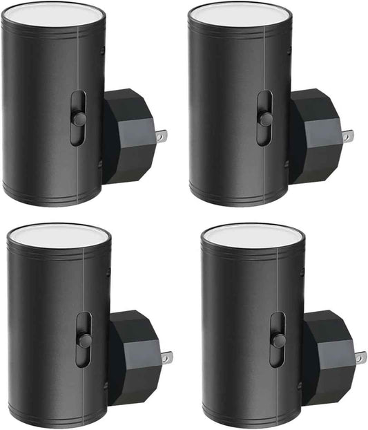 GEPLAD Plug-in LED Night Light – Dusk-to-Dawn Sensor Nightlight for Safer Stairways, Hallways, and Bedrooms
