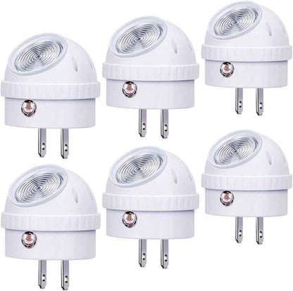 Emotionlite Night Light – Uncluttered Plug-in LED for Modern Homes, 360° Swivel Head, Set and Forget Dusk to Dawn Sensor