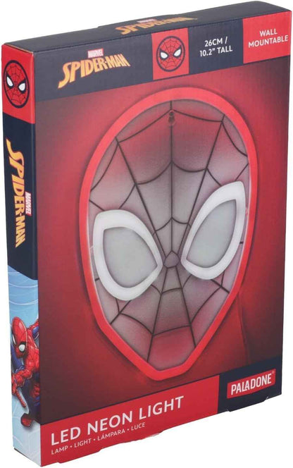 Spider-Man LED Neon Sign – Modern Wall Decor for Bedrooms, Red Ambient Lighting for Living Room and Home Theater