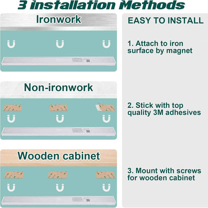 BLS Battery Powered Under Cabinet Lighting – Safer Than Candles for Bedrooms, Nurseries, and Senior Living Spaces