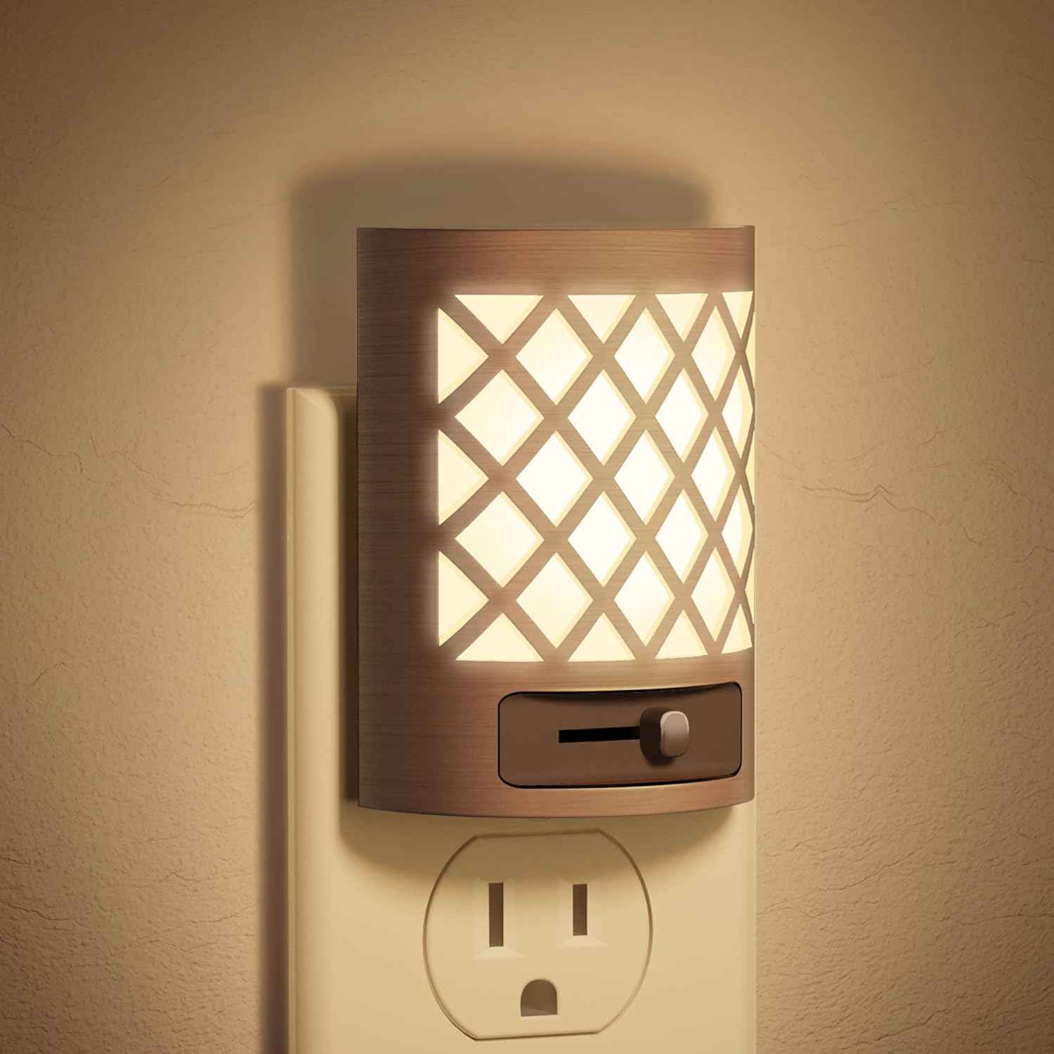 DORESshop Night Light – Thoughtful Housewarming Gift for New Homeowners, Dimmable Warm Glow