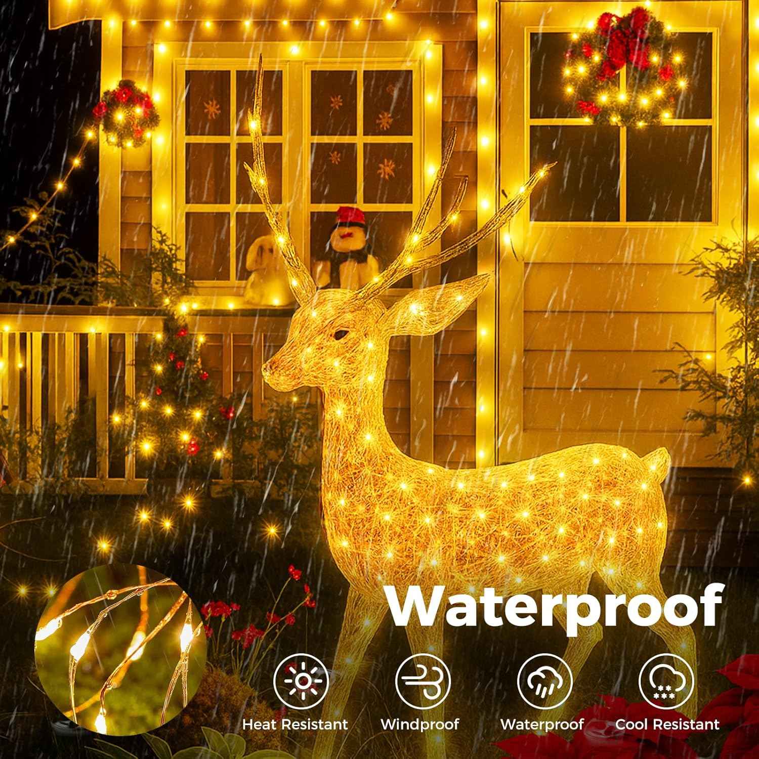btfarm Copper Wire Twinkle Lights 33FT – Warm White Bedroom Mood Lighting with 8 Modes and Dimmer Remote, Plug in String Lights for Living Room Shelf Styling