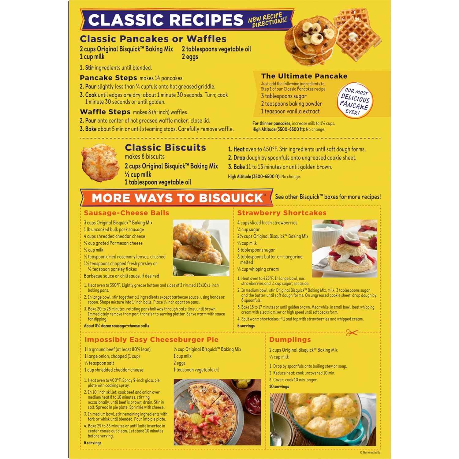 Betty Crocker Bisquick Original Mix – Quick Morning Pancake Prep for Busy Student Schedules, 96 oz Giant Box