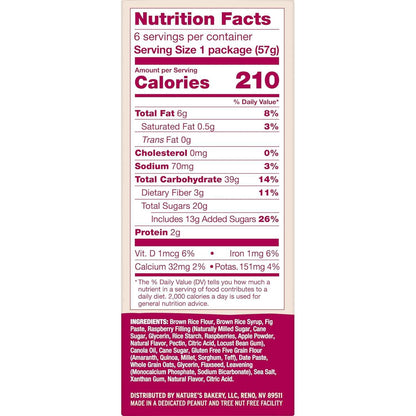 Nature's Bakery Gluten Free Fig Bars – Pantry Essential for Intentional Snacking