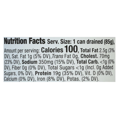Bumble Bee Canned Premium White Chicken Chunks – Shelf-Stable High-Protein Pantry Staple for Low-Carb Wellness Routines