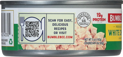 Bumble Bee Canned Premium White Chicken Chunks – Shelf-Stable High-Protein Pantry Staple for Low-Carb Wellness Routines