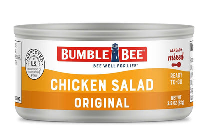 Bumble Bee Snack on the Run Chicken Salad Kit – Office Drawer Protein for Commuters and Remote Workers, Shelf Stable and Ready