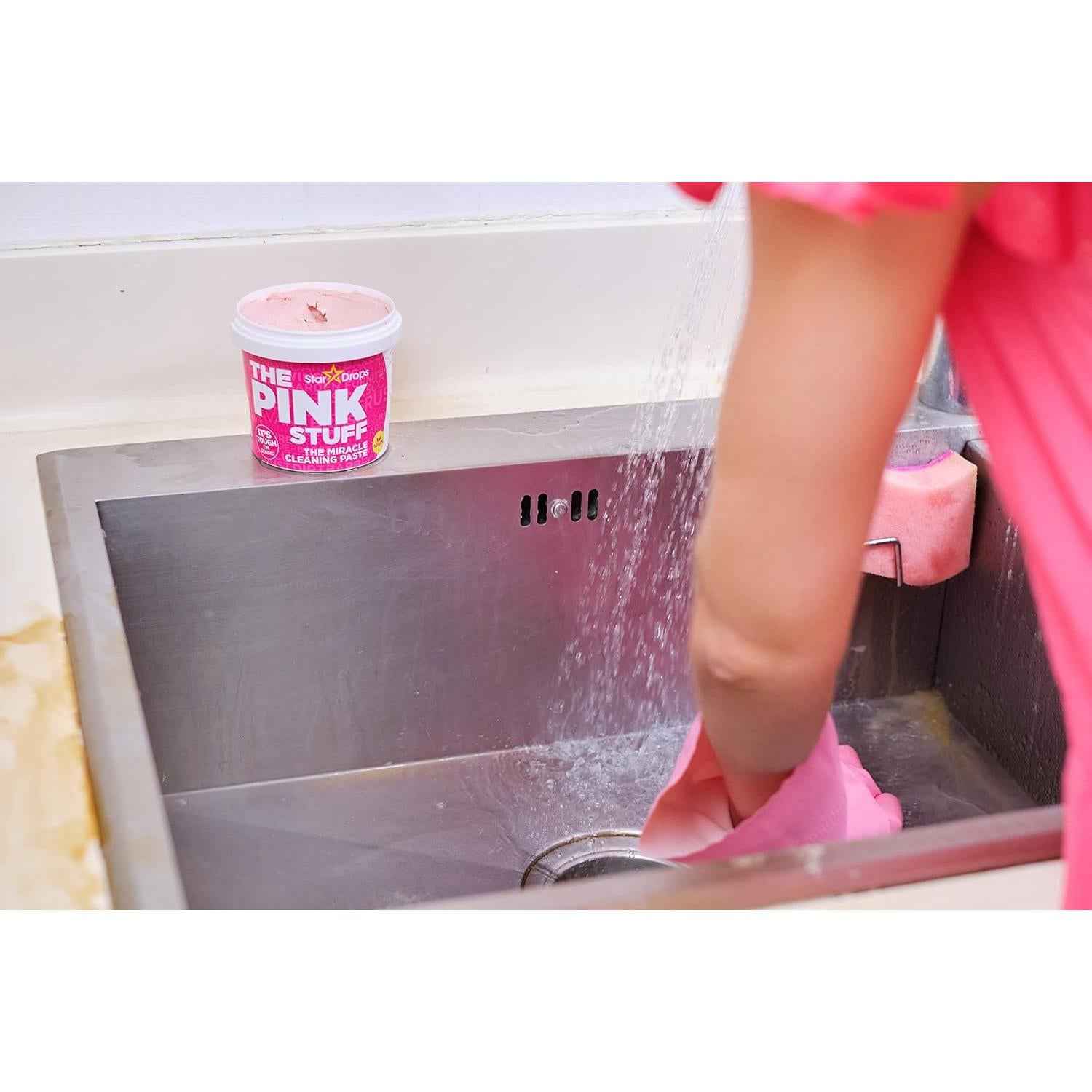 Stardrops The Pink Stuff Paste & SQeeZY Sponge Bundle – Thoughtful Housewarming Gift for New Homeowners and Renters
