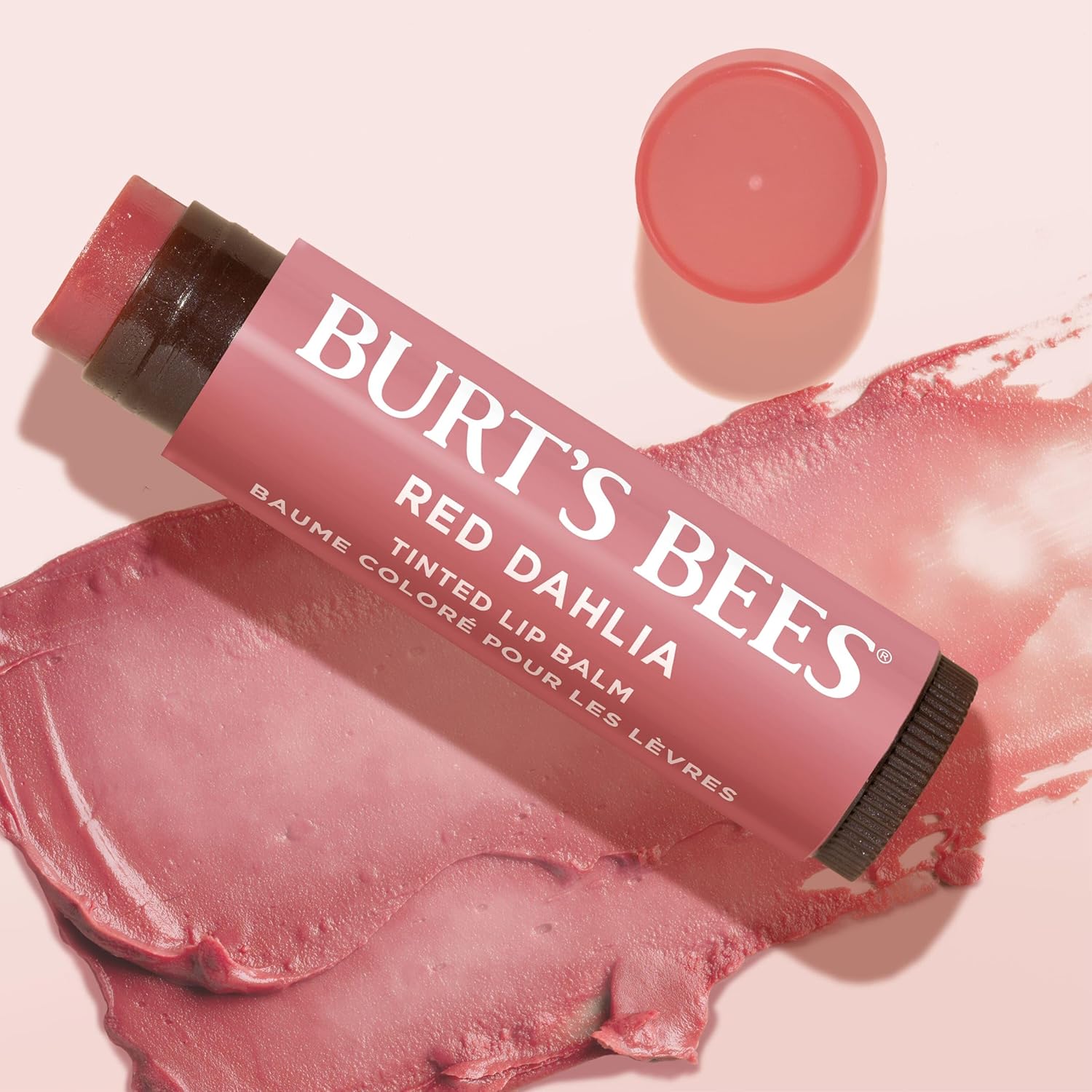 Burt's Bees Tinted Lip Balm 2-Pack – Affordable Birthday Gift for Her, Natural Moisturizing Lip Care Stocking Stuffer
