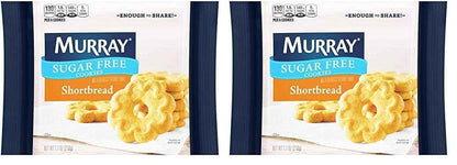 Murray Sugar Free Shortbread Cookies – No-Added-Sugar Lunchbox Treat for School Snack Time