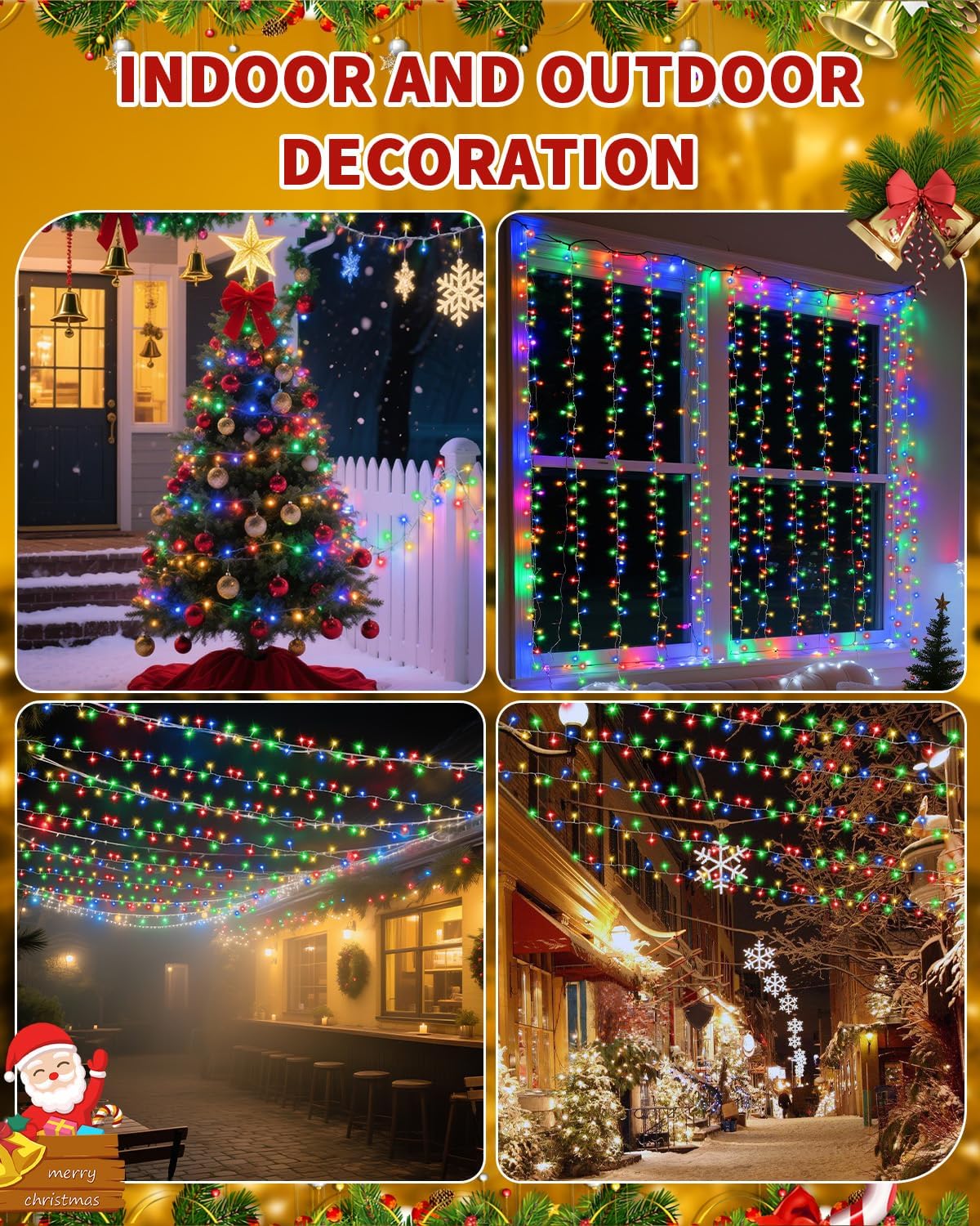 BZBANRN 1200 LED Twinkle Lights with Gift-Ready Packaging, Birthday and Secret Santa Idea for Her, Mom, and Couples
