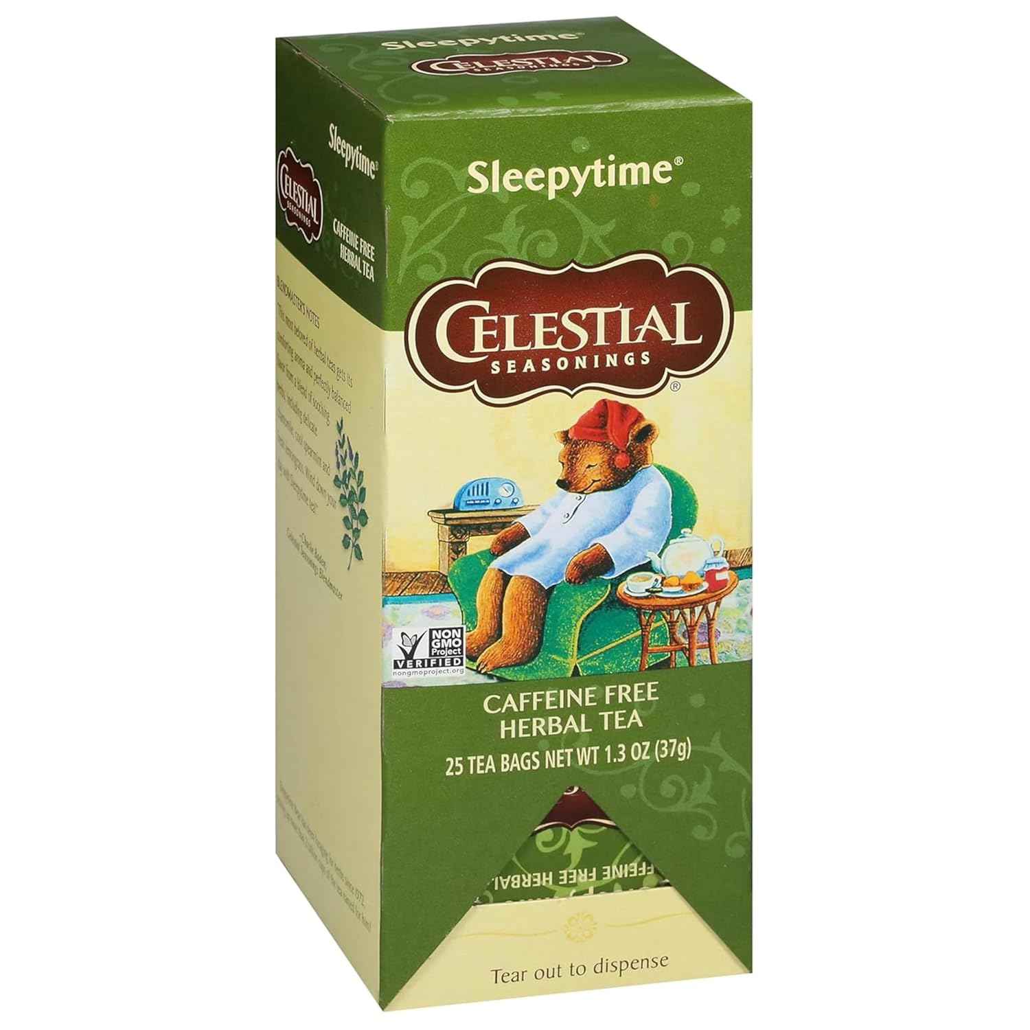 Celestial Seasonings Caffeine Free Chamomile Herbal Tea Clean Label Herbal Tea for the Modern Kitchen