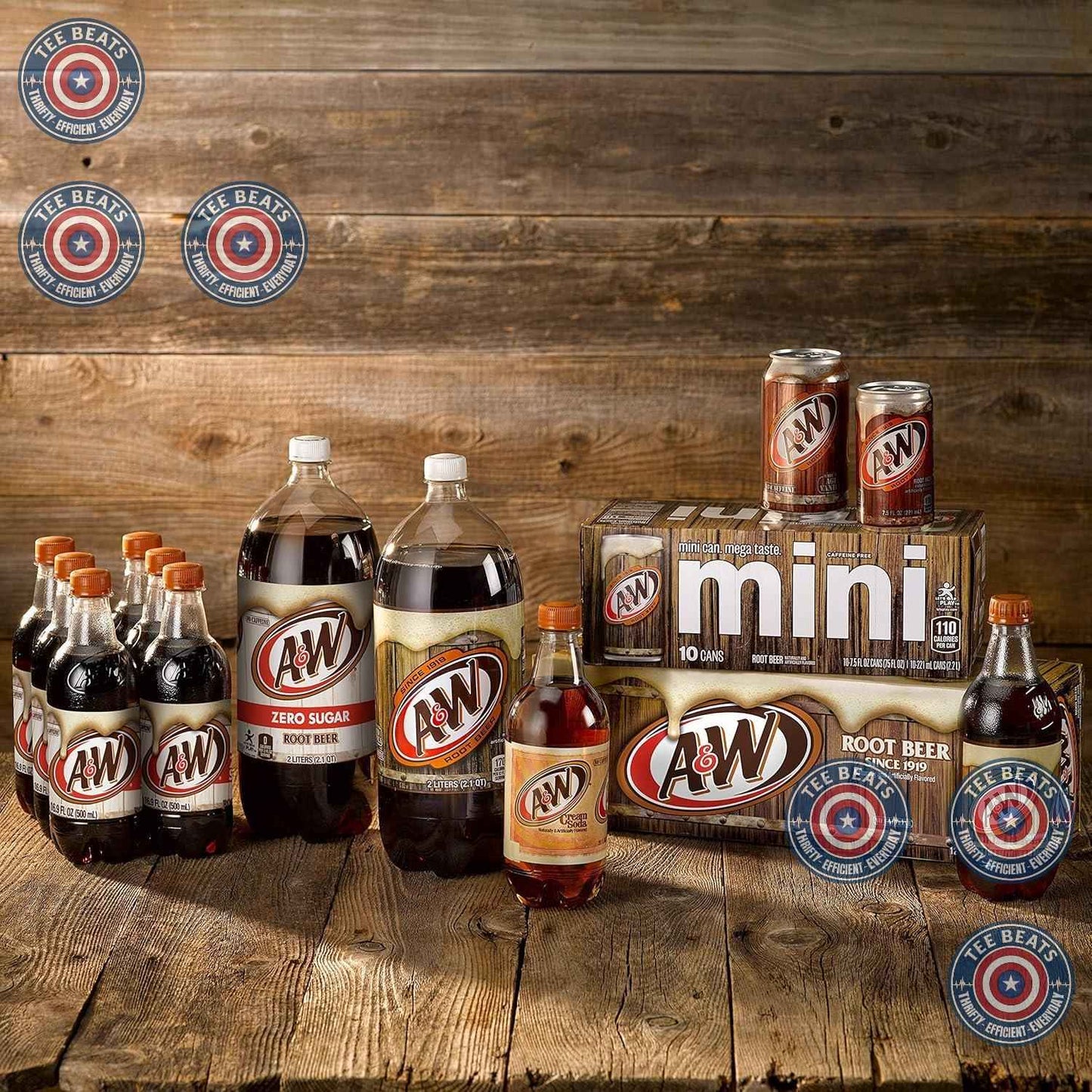 A&W Zero Sugar Root Beer Soda, 12 fl oz cans (12 pack) – Guilt-Free Root Beer for Mindful Snacking, Gym Fridge, and Self-Care Sundays