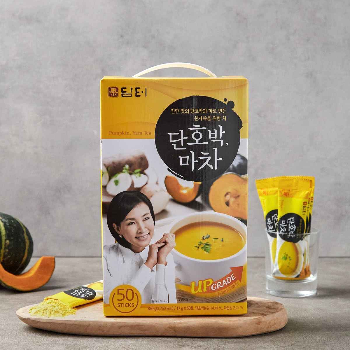 Damtuh Sweet Pumpkin Yam Korean Tea – Thoughtful Wellness Gift for Mom and Her Birthday
