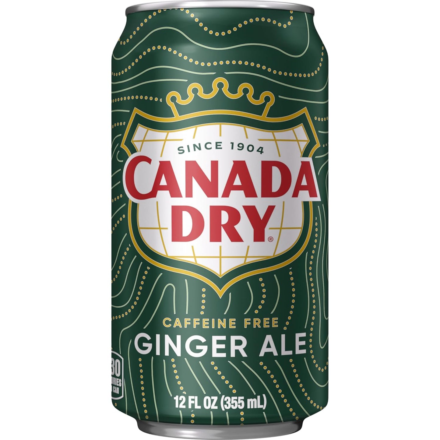 Canada Dry Ginger Ale Soda – Family Movie Night Soda, Caffeine-Free 12 fl oz Cans 24 Pack