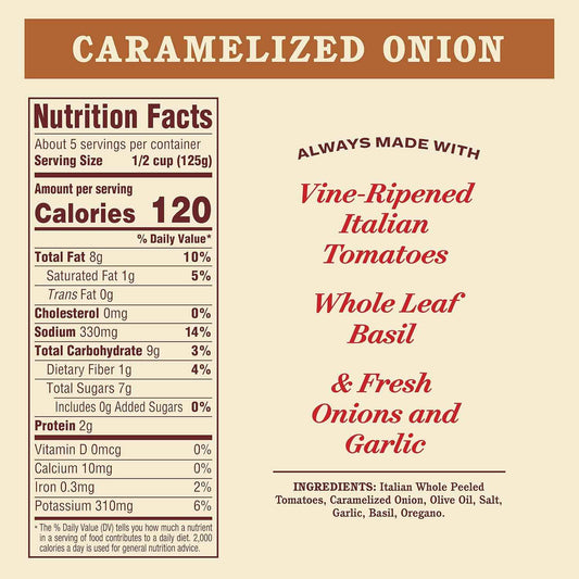 Rao's Caramelized Onion Sauce – Thoughtful Housewarming Gift for the Home Cook Who Has Everything