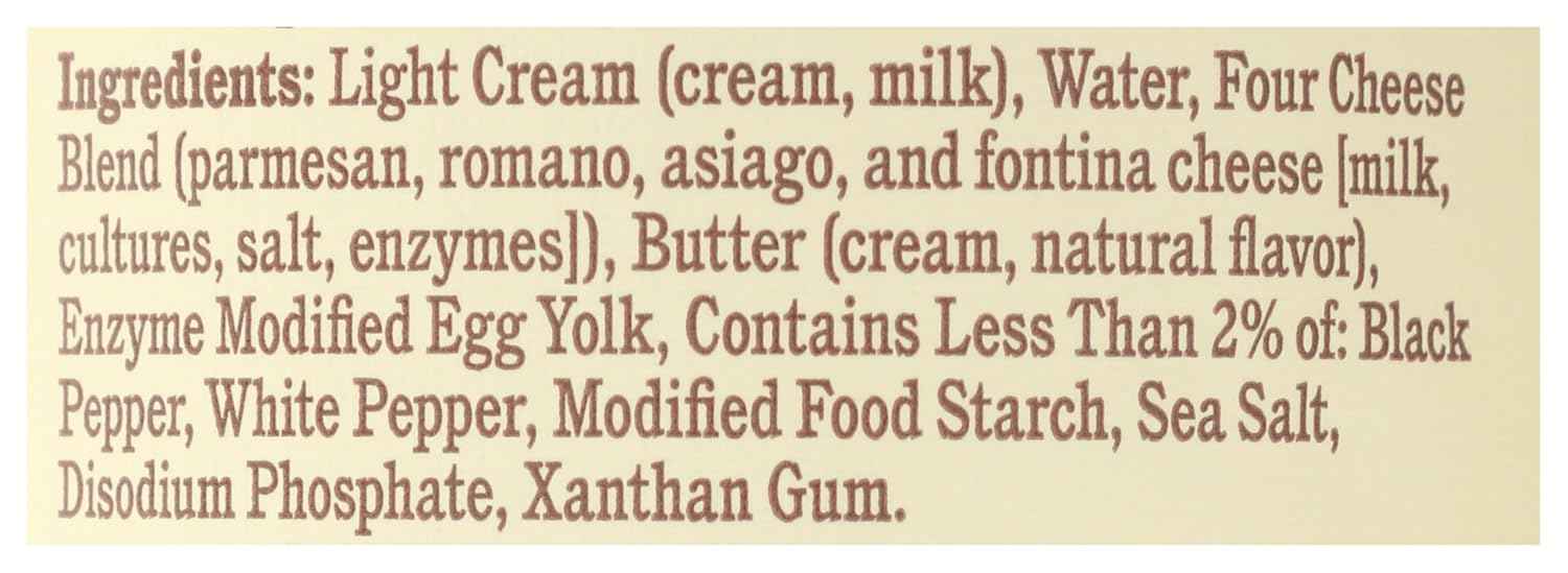 Rao's Four Cheese Alfredo Sauce 15 oz – Carb-Conscious Cream Sauce for Keto and Low-Carb Lifestyles