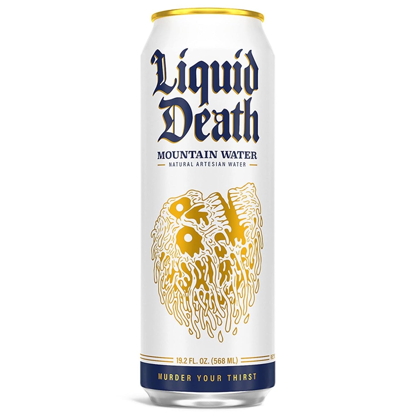 carbonated water base with natural fruit/cinnamon flavor profiles across 7+ flavor variants (mountain water, berry it alive, mango chainsaw, severed lime, convicted melon, cereal criminal, psycho cider)