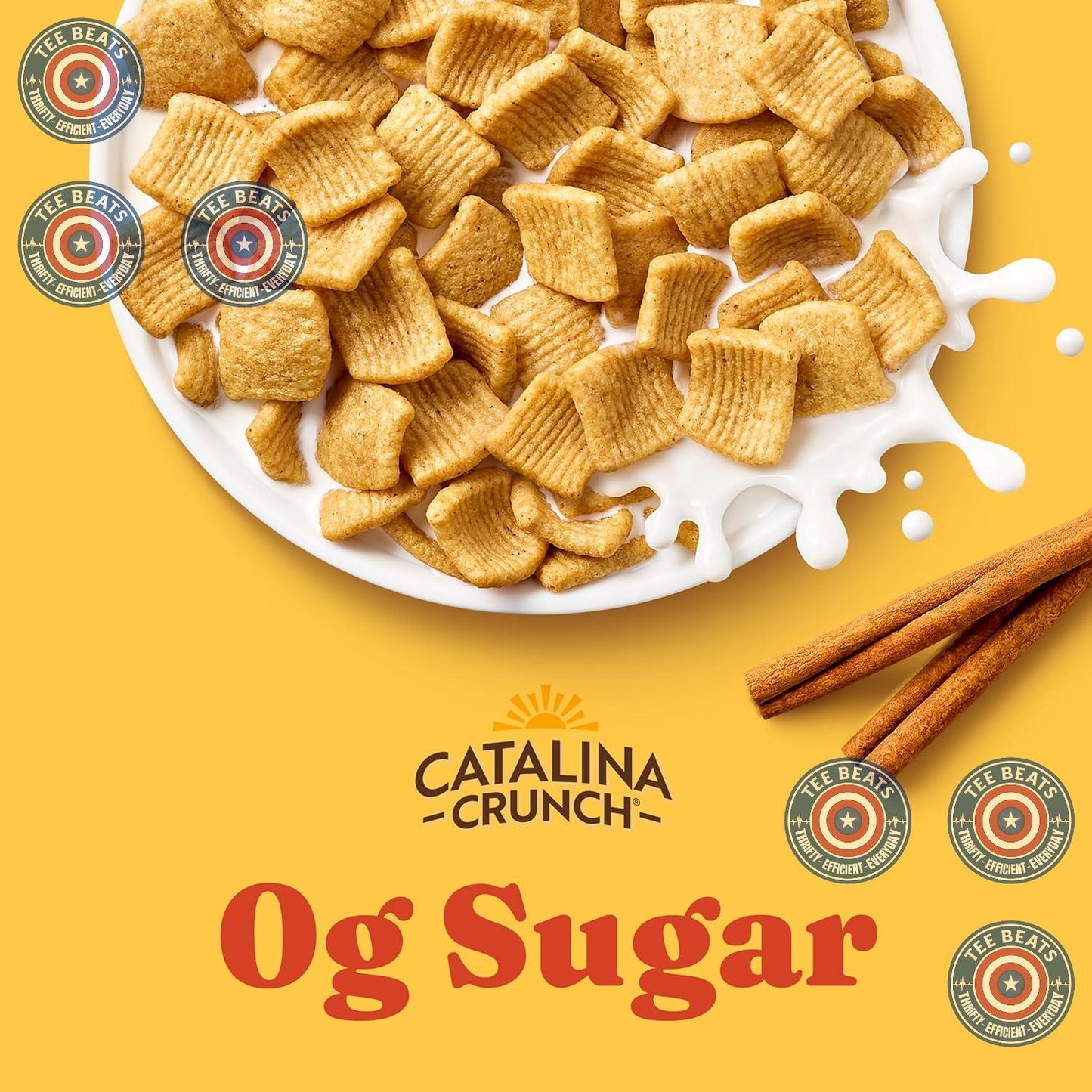 Catalina Crunch Protein Cereal – Clean-Eater's Diabetic Breakfast Swap for Daily Blood Sugar Wellness, Keto Cinnamon Toast