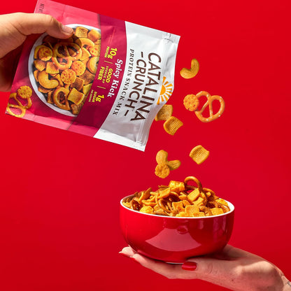Catalina Crunch Spicy Kick Protein Mix - No-Sugar-Crash Fuel for Home Office and Deep Work Sessions