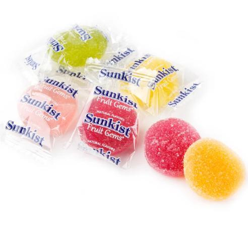 Jelly_Belly_Sunkist_Assorted_Fruit_Gems,_Resealable_10.5_Ounce_Pouch_Bag_-_5_Intense_Flavors,_non-GMO,_Individually_Wrapped_Candy