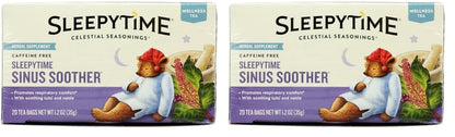 Celestial Seasonings Sleepytime Immune Herbal Tea – Background Calm for Deep Work and Better Rest