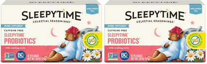 Celestial Seasonings Sleepytime Immune Herbal Tea – Background Calm for Deep Work and Better Rest