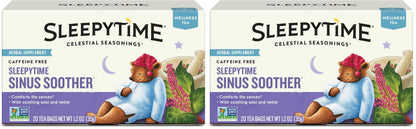 Celestial Seasonings Sleepytime Immune Herbal Tea – Background Calm for Deep Work and Better Rest