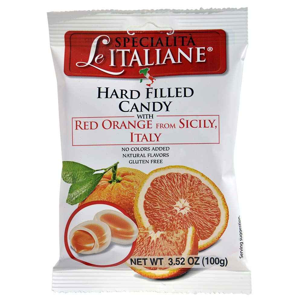 Serra Le Italiane PGI Red Orange of Sicily Candy – Artisanal Imported Italian Confections for a Curated Cheese and Dessert Board