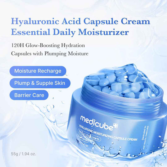 medicube Capsule Cream – Mindful Evening Skincare Ritual for 120H Hydration and Barrier Repair
