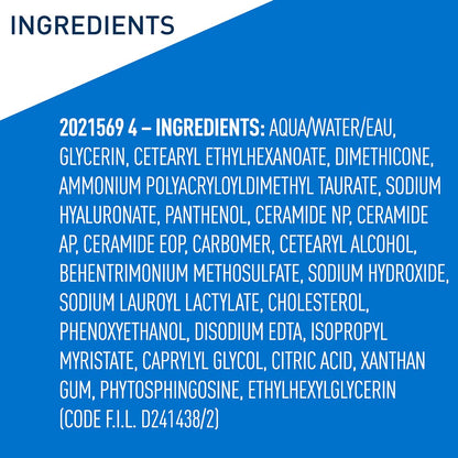 CeraVe Hyaluronic Acid Serum – Dermatologist-Developed Hydration Safe for Reactive and Compromised Skin