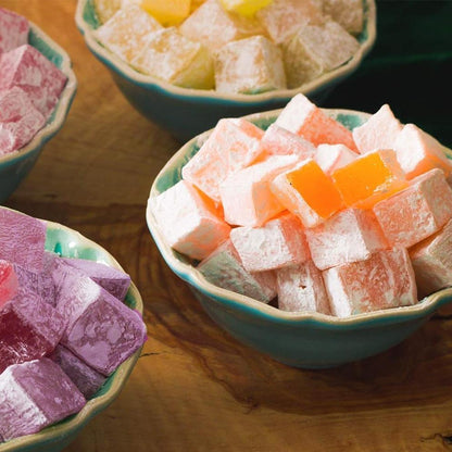 Cerez Pazari Halal Turkish Delight – No Artificial Additives Lokum, Beet Sugar Sweetened Relaxation Treat