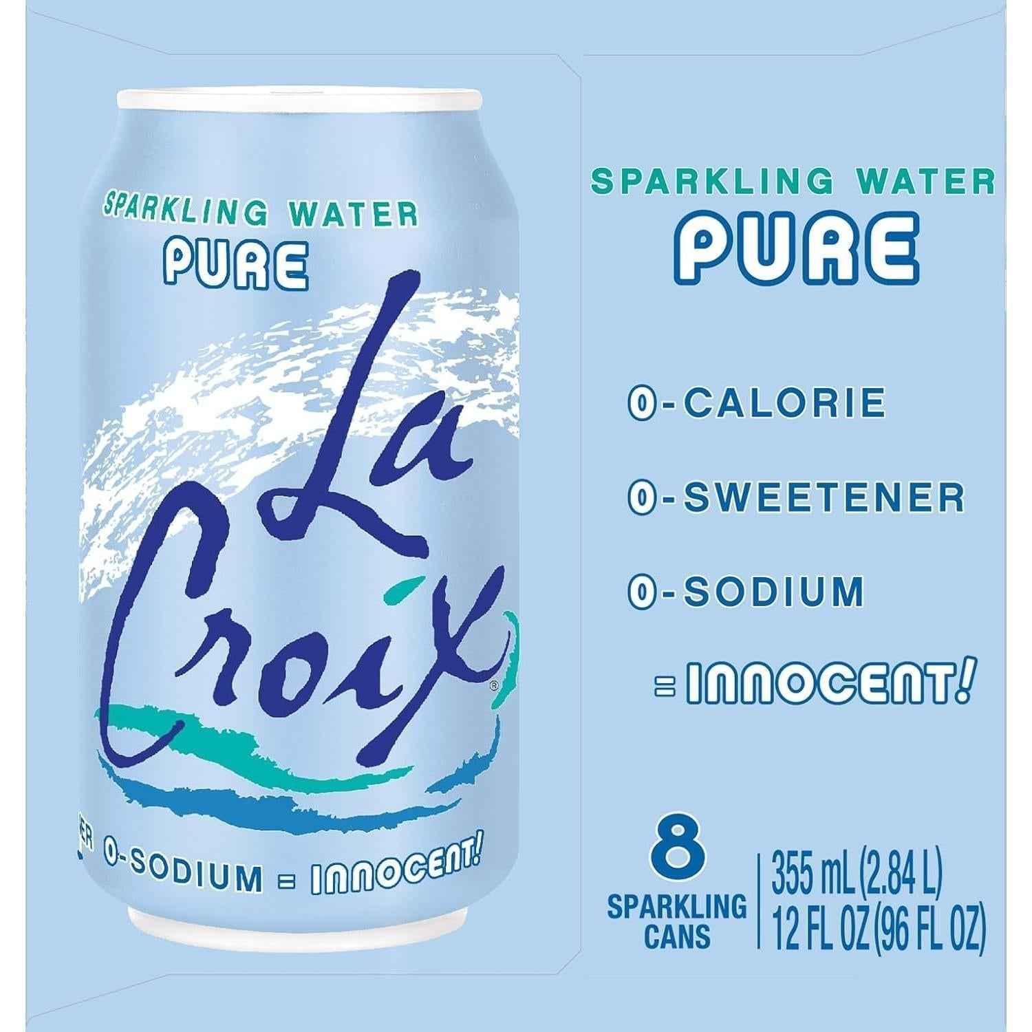 La Croix Sparkling Water Strawberry Peach – Self-Care Gift Basket Addition for Her Birthday