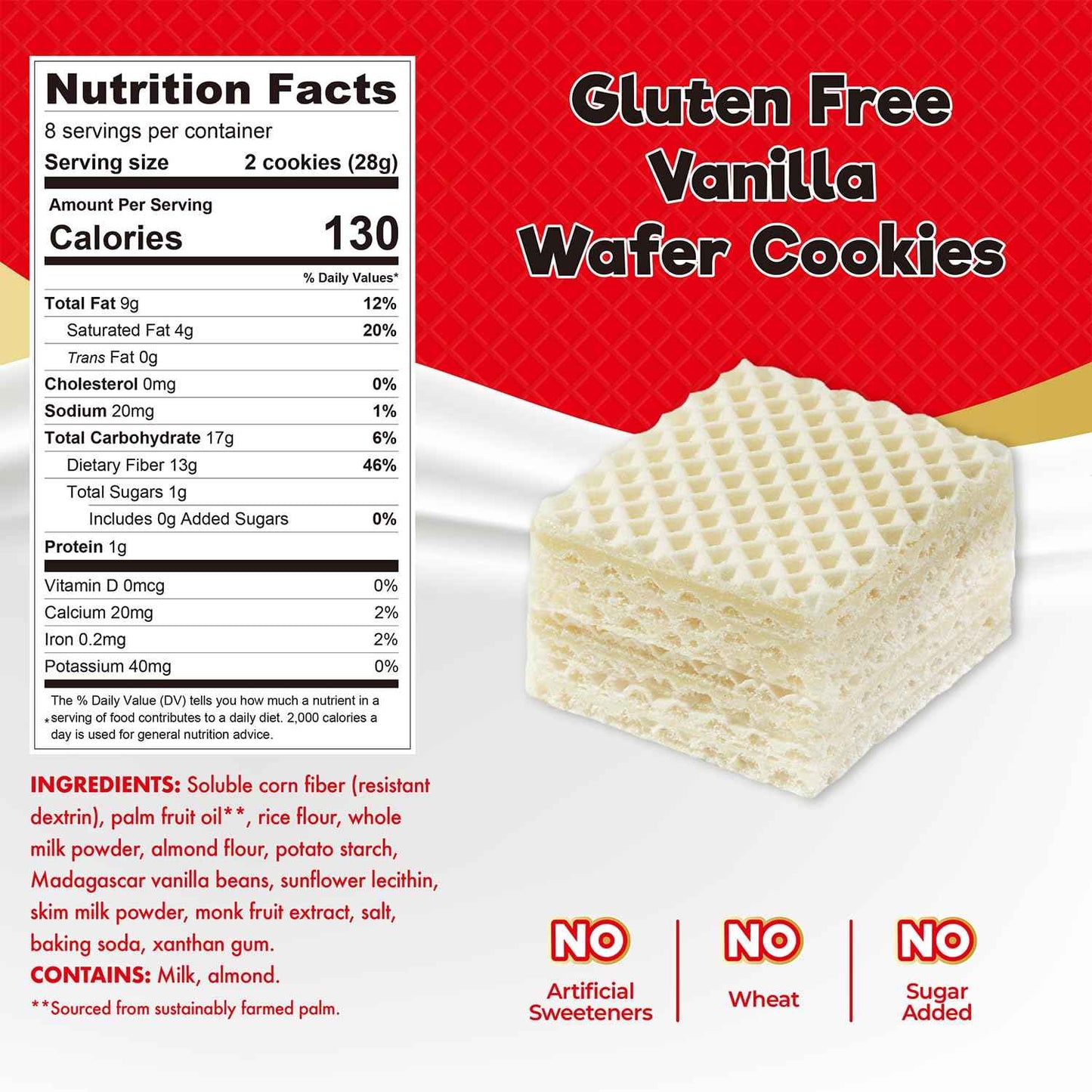 ChocZero Sugar Free Wafer Cookies – Hostess-Ready Dessert Plate Pick for Restricted-Diet Guests