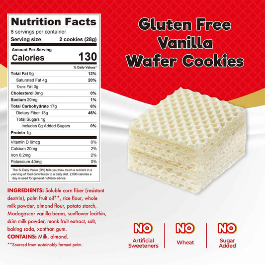 ChocZero Sugar Free Wafer Cookies – Hostess-Ready Dessert Plate Pick for Restricted-Diet Guests