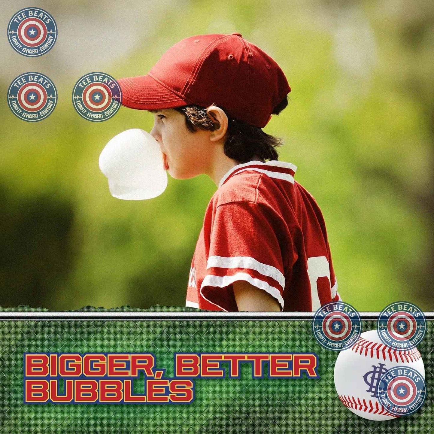 Big League Chew Cotton Candy Bubble Gum 3-Pack - Affordable Sports-Themed Birthday Present for Baseball and Softball Fans
