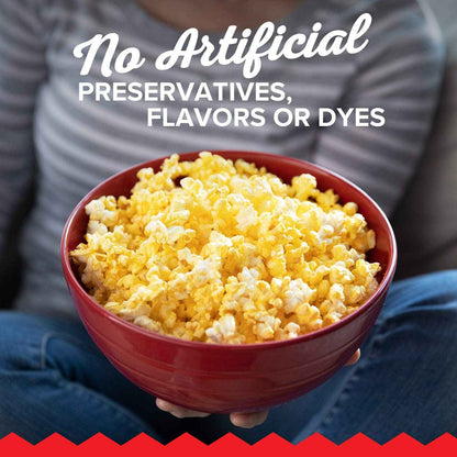 Orville Redenbacher's Ultimate Butter Microwave Popcorn 12-Count for Backyard Patio Movie Nights and Outdoor Dining