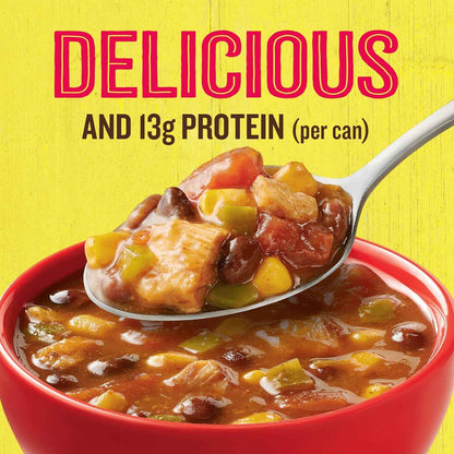 Old El Paso Chicken Tortilla Soup for Affordable Desk Lunches, Ready 18.5 oz Can