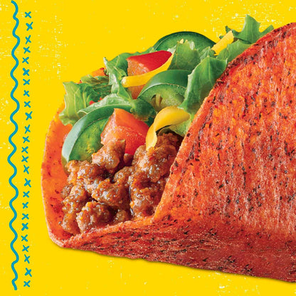 Old El Paso Stand 'N Stuff Jalapeño Cheddar Taco Shells – 5-Minute Oven-Ready Taco for Meal Prep Night