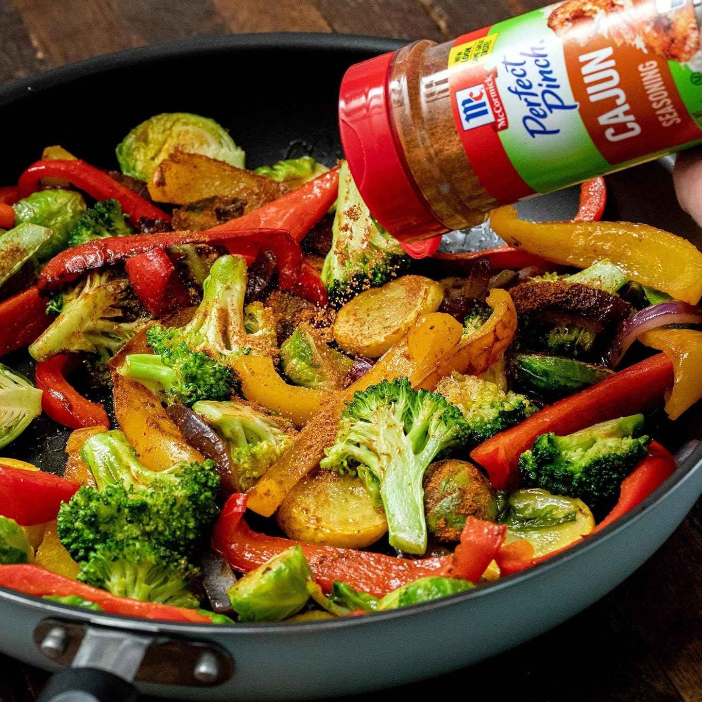 McCormick Perfect Pinch Cajun Seasoning 5 oz – Gluten-Free, No MSG Added Clean-Eating Spice